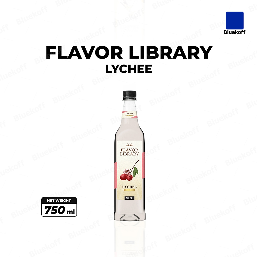 Bluekoff ไซรัป Flavor Library Lychee 750 ml. | Shopee Thailand