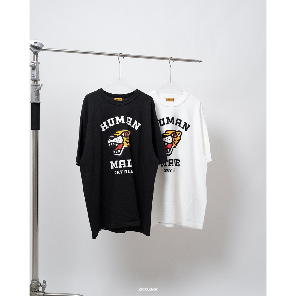 HumanMa Tiger Graphic Tee | Shopee Thailand