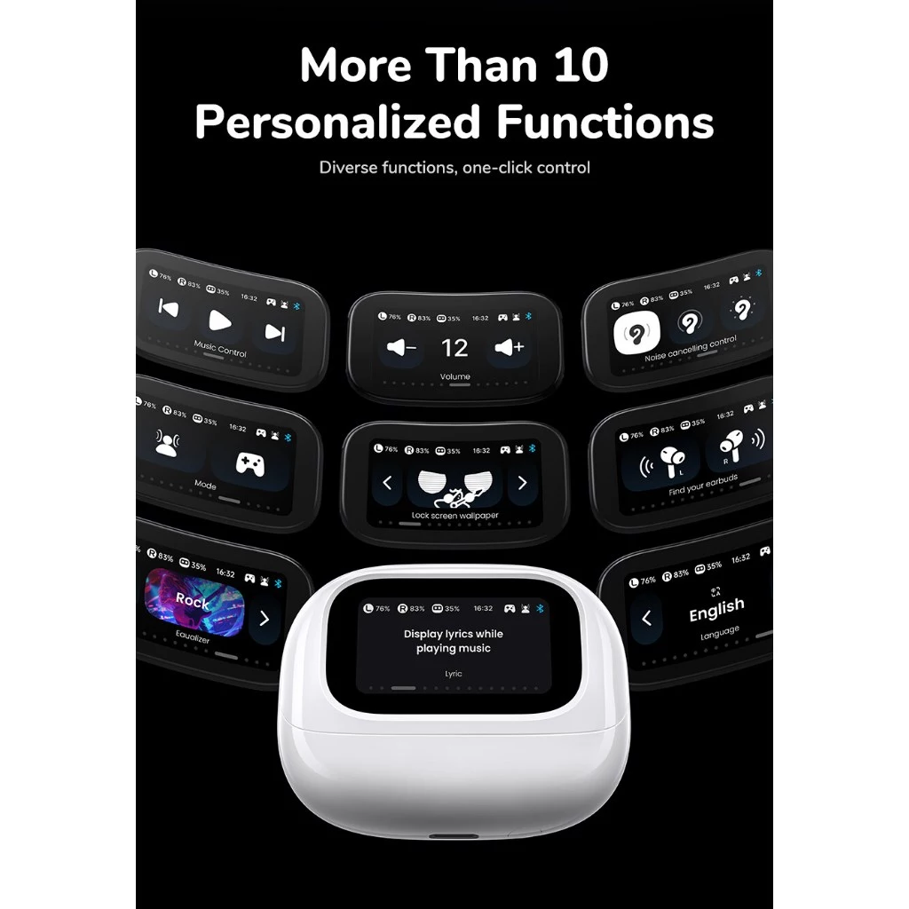 UGREEN HiTune T6 รุ่น 55137 หูฟังไร้สาย Bluetooth 5.4 หูฟังบลูทูธ ANC ตัดเสียงรบกวน รองรับ Dual Connection สีขาว https://wayoza.com