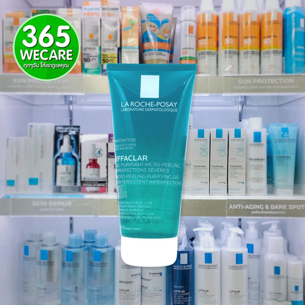LA ROCHE Effaclar Duo Clean Micro-Peeling Gel 200 ml. ลาโรช เอฟฟาคลาร์ ...
