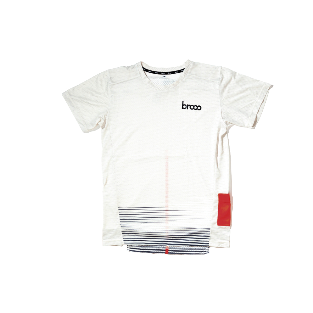 BROOO TAKEOFF LITE RUNNING T-SHIRT PEARL WHITE | Shopee Thailand