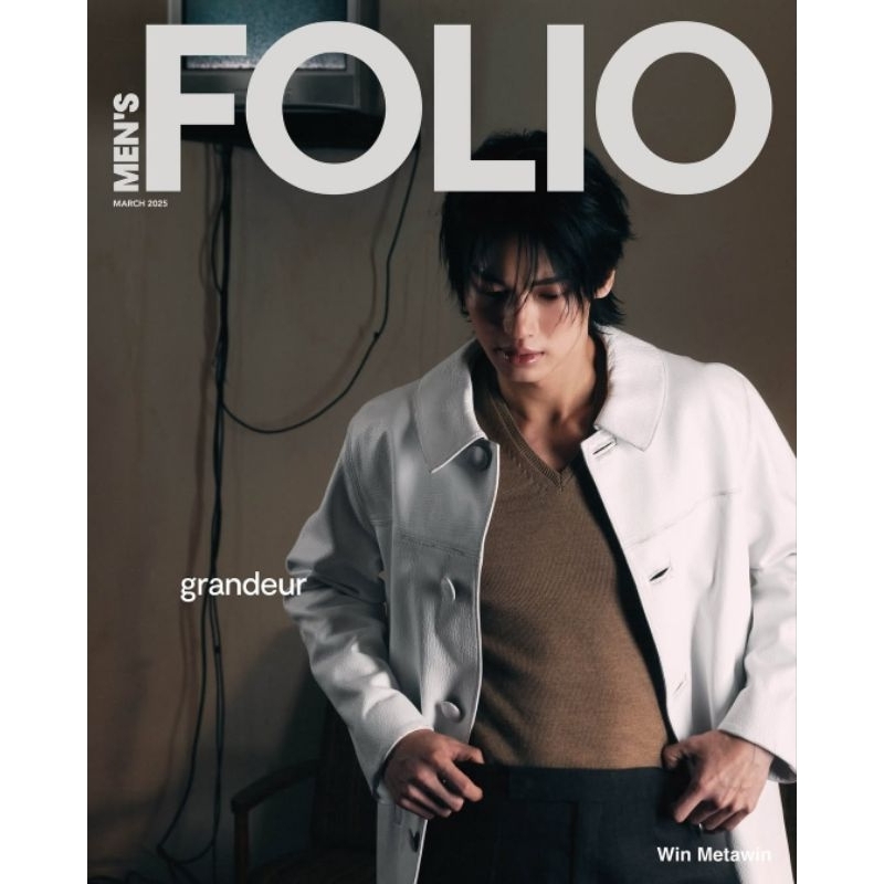 😍พร้อมส่งแล้วจ้า😍 นิตยสาร Men's​ Folio​ Singapore