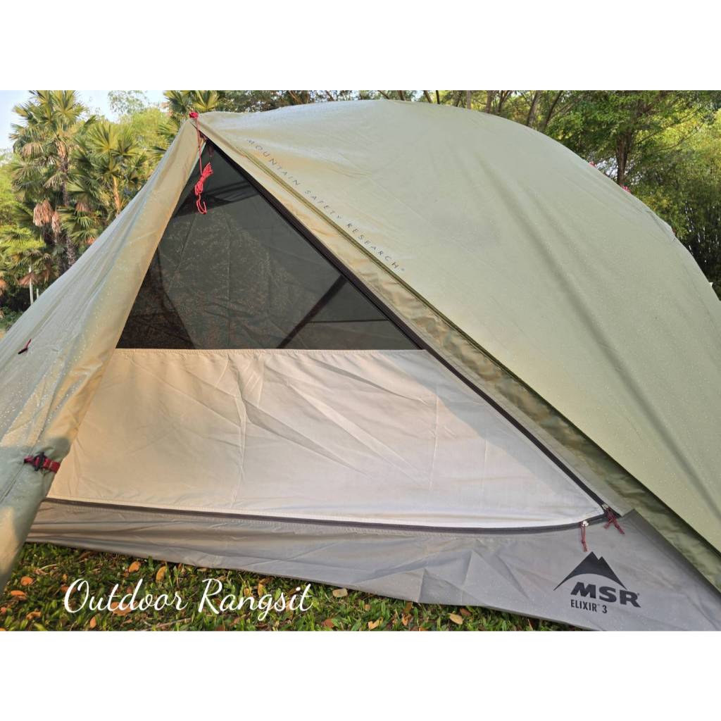 MSR Elixir 3p V.3 Backpacking Tent New 2025 เต้นท์เดินป่ารุ่นใหม่ขนาด 3 ...
