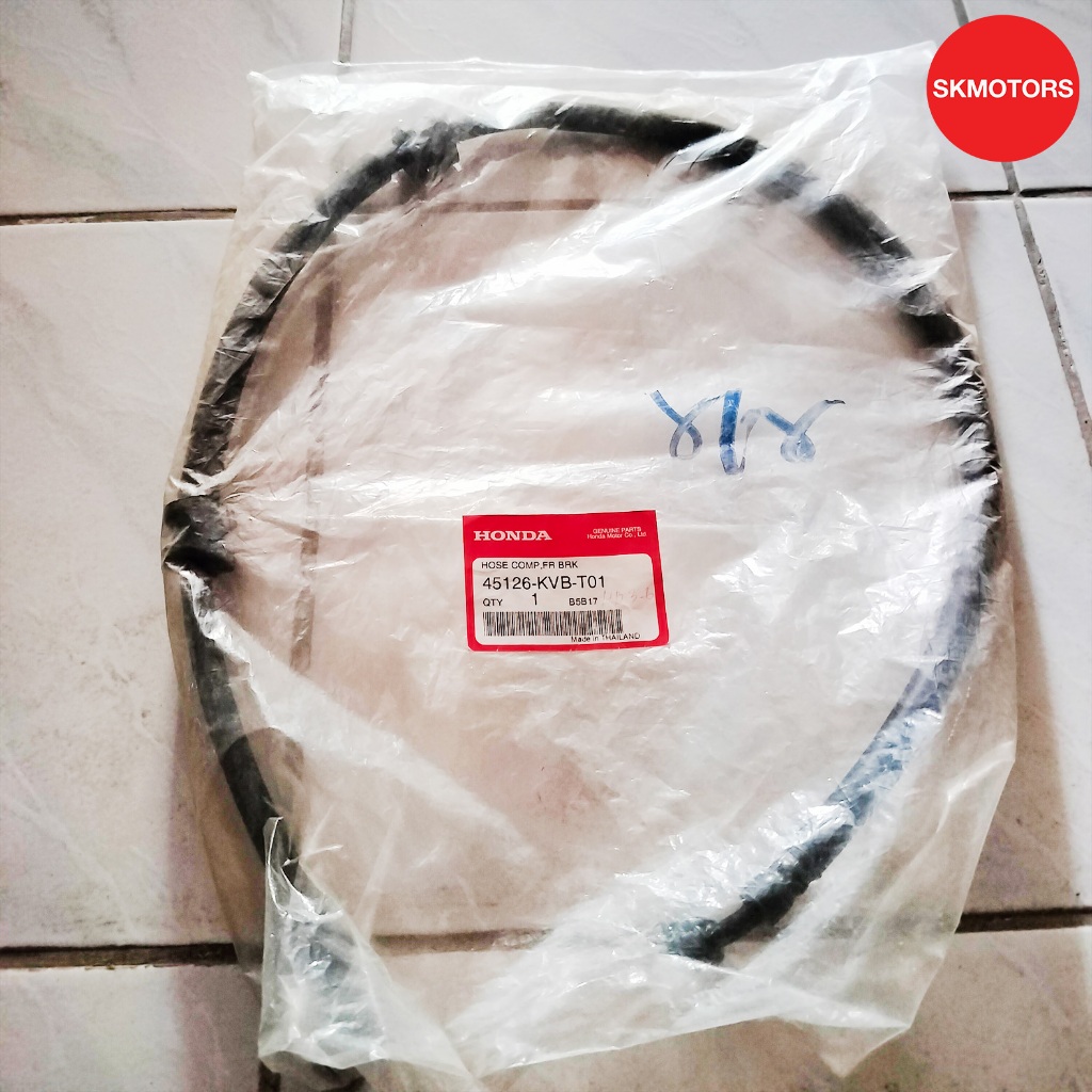 ท่อน้ำมันเบรกหน้า รหัสสินค้า 45126-KVB-T01 สำหรับรถ HONDA CLICK110 ปี ...