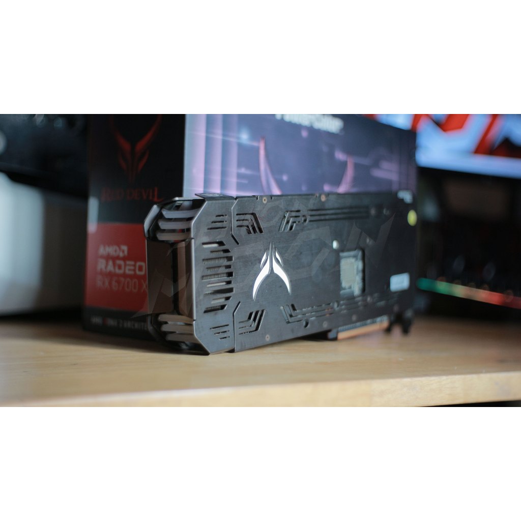 6700XT Red Devil powercolor AMD RADEON 12GB GDDR6 กาดจอมือสอง + ประกัน ...