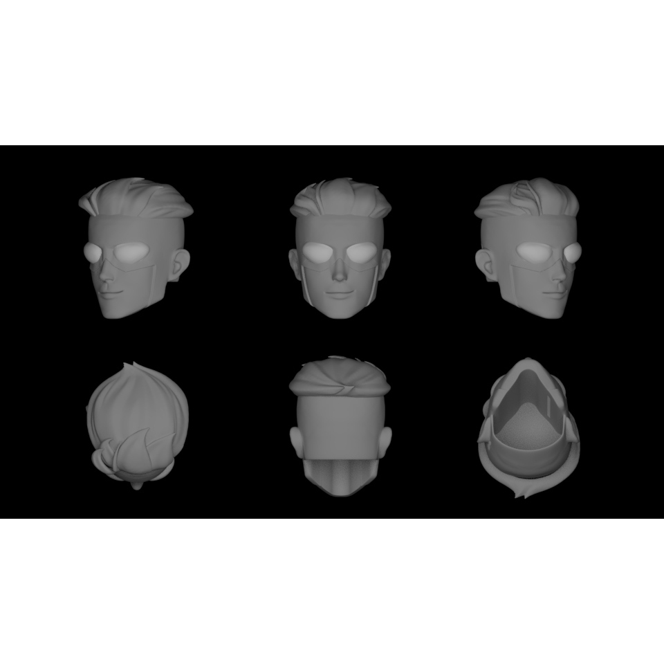 Evil Invincible - Headsculpt for Action Figures 3D print model | Shopee ...