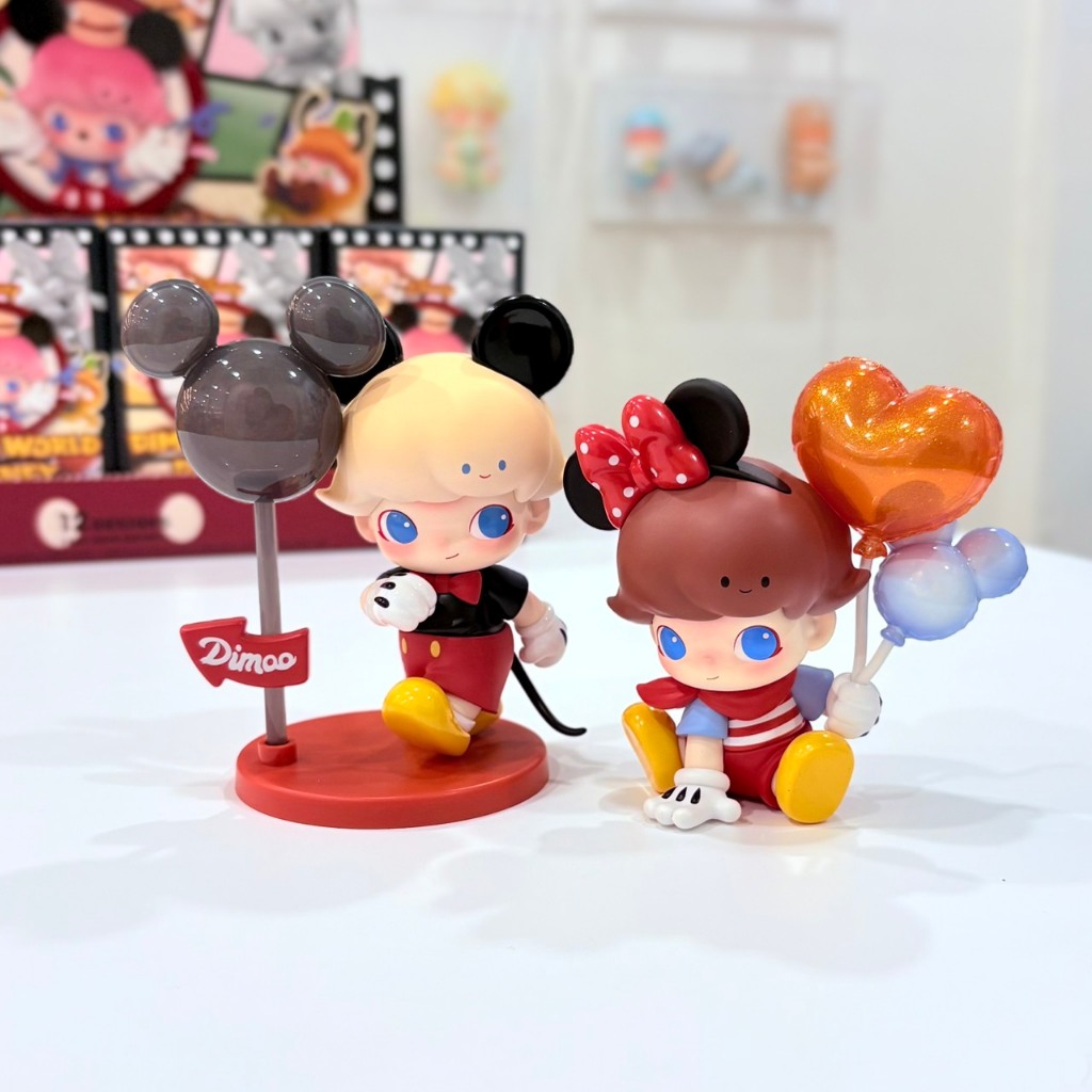 [จุ่ม/พร้อมส่ง] Dimoo World x Disney series figure | Shopee Thailand
