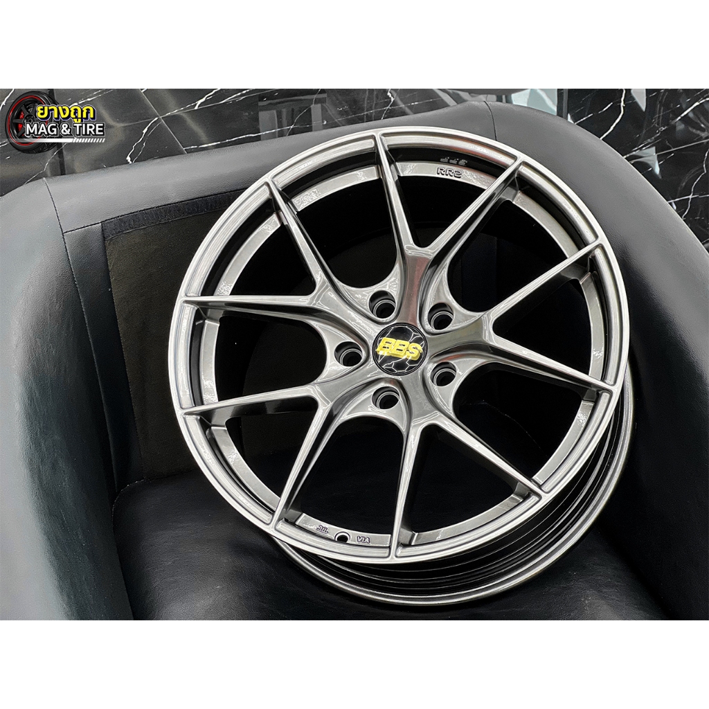 ล้อ BBS R2 18*8.5 5รู114.3 ET'38 สี Hyper-Black ล้อแม็กขอบ18 แม็กรถยนต์ ...