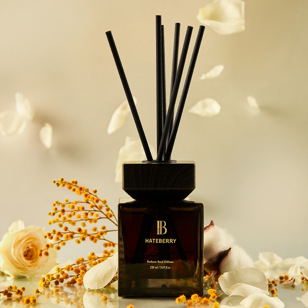 HATEBERRY SCENT ก้านไม้หอมปรับอากาศ กลิ่น Whisper of Mimosa ขนาด 150 ...