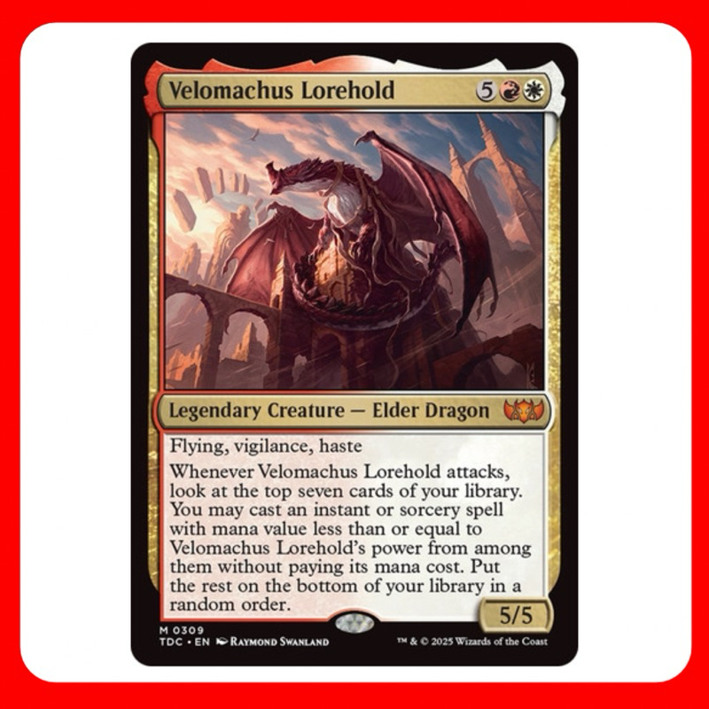 [MTG] Velomachus Lorehold [TDC] [MULTI] [MYTHIC] [NORMAL] [ENG] (การ์ด ...
