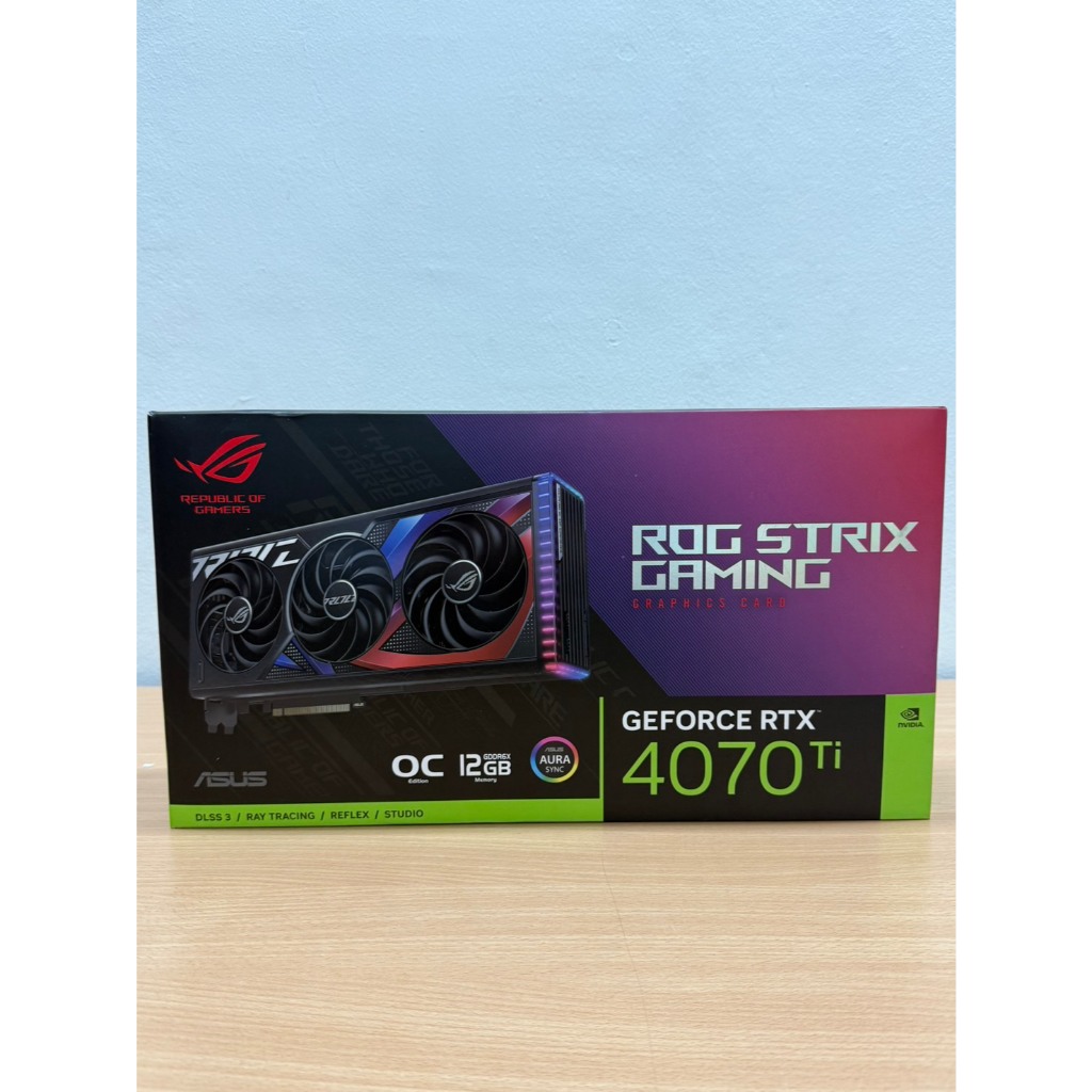 ASUS ROG STRIX GEFORCE RTX 4070TI 12GB GDDR6X OC EDITION [มือสอง ...