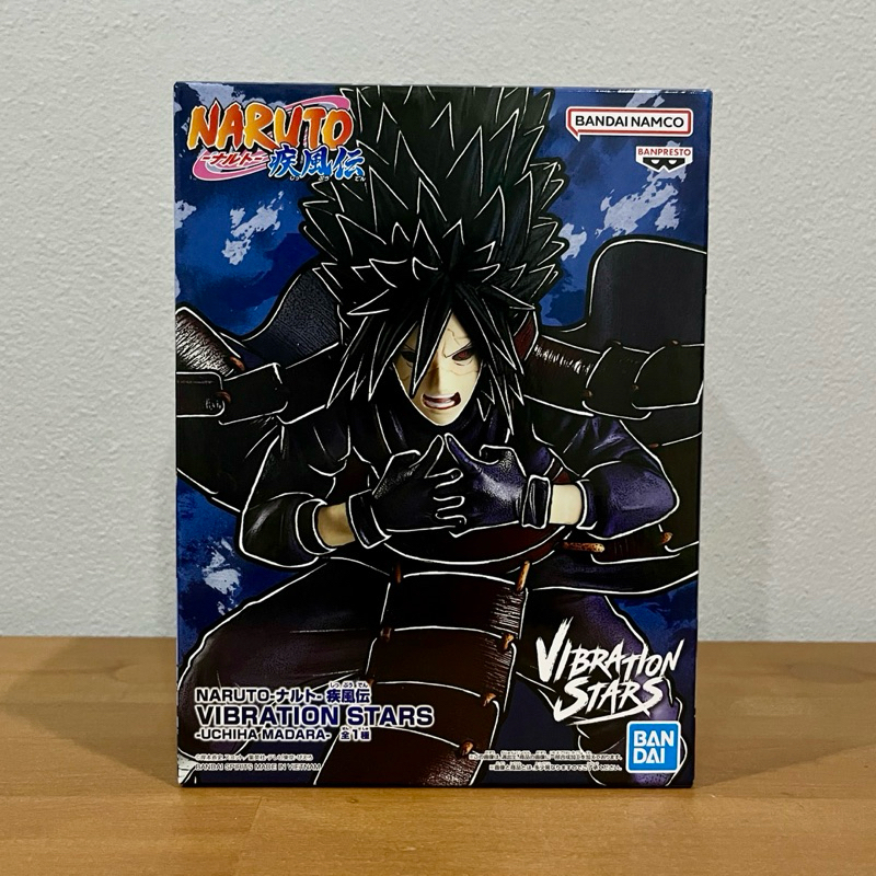 (มือ1/ของแท้) Naruto Shippuden Vibration Stars - Madara Uchiha Figure ...