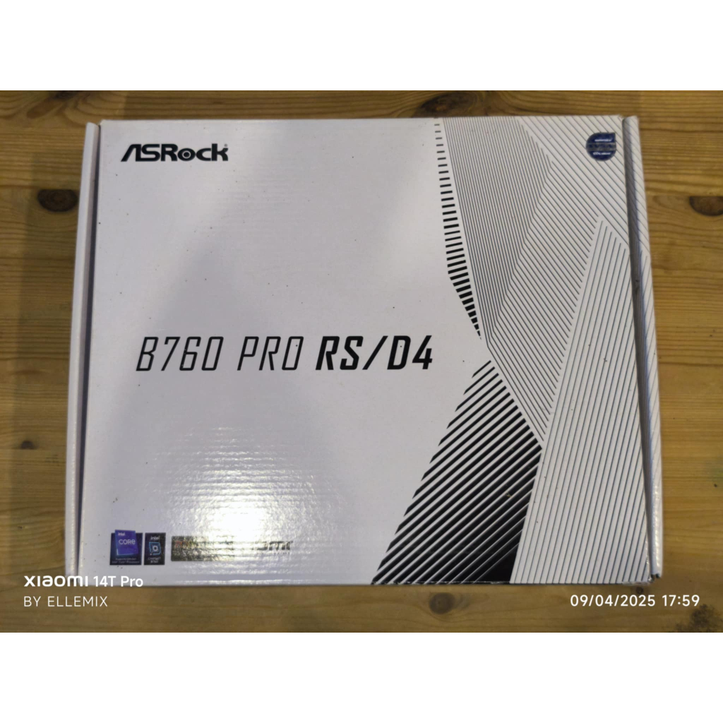 Carte Mère ASROCK B760 Pro RS/D4 Socket 1700 DDR4 ATX