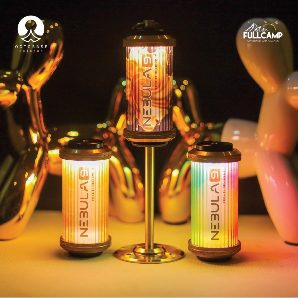 Octobase Nebula 9 ชุดหลอดไฟ LED Nebula 9 ไฟแคมป์ปิ้ง ไฟตกแต่ง ไฟแคมป์ ...