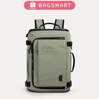 BAGSMART กระเป๋าเป้เดินทาง 15.6 นิ้ว - 3 ขนาดความจุ (28L/30L/38L) กันน้ำ เปิดช่องแล็ปท็อปสะดวก