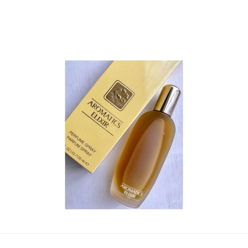 Clinique Aromatics Elixir Perfume 🇺🇲 100ml Spray new unboxed แยก