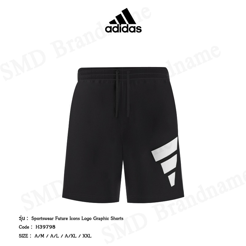 Adidas กางเกงขาสั้น รุ่น Sportswear Future Icons Logo Graphic Shorts ...