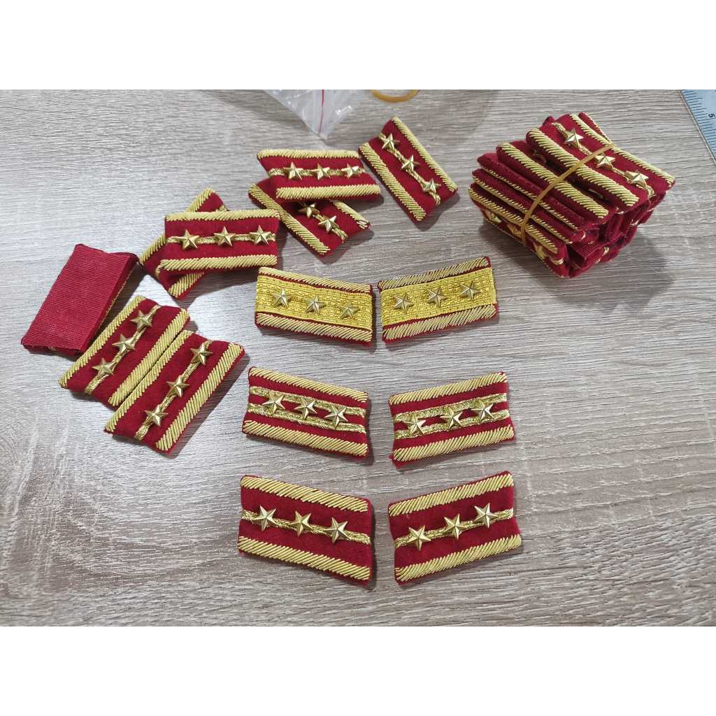 ยศคอ ทหารญี่ปุ่น ร้อยเอก IJA Officer Collar Tabs ร้าน BKK militaria ...