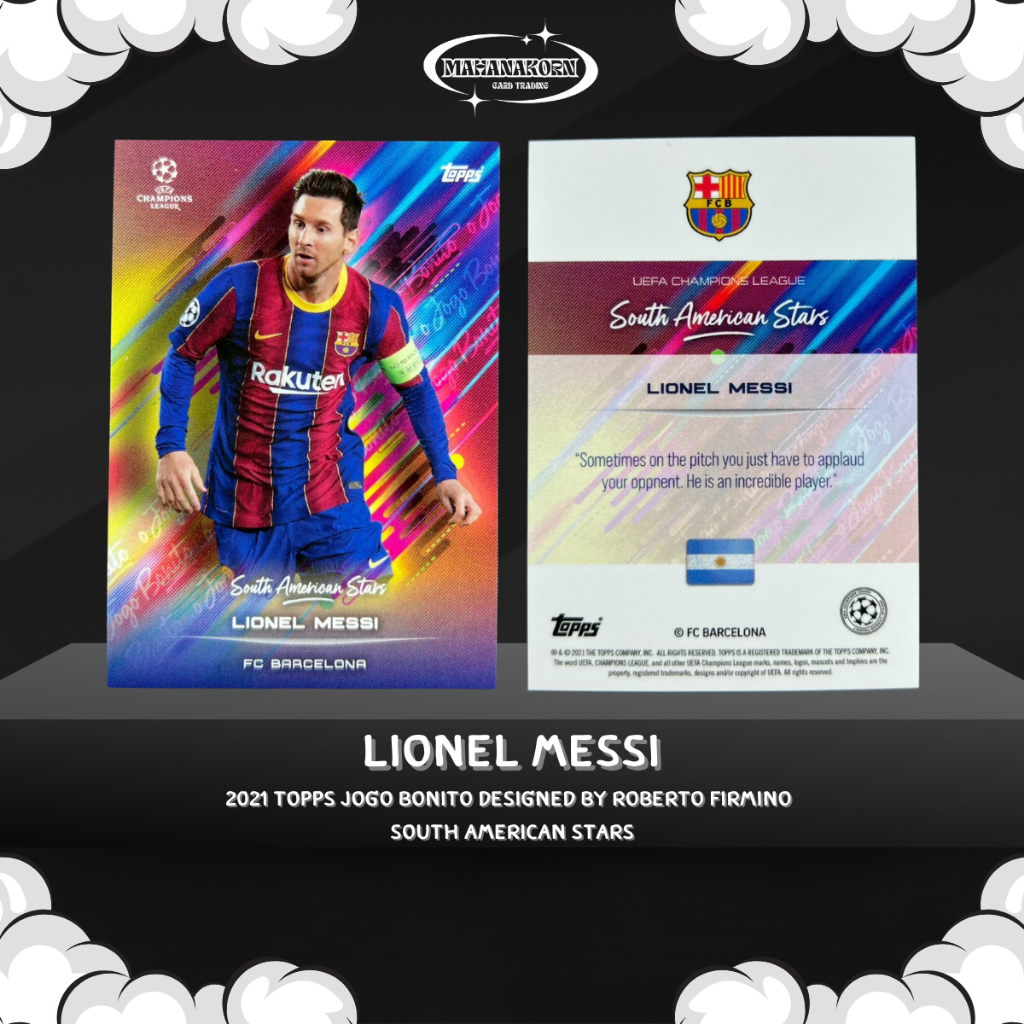 Lionel Messi Cards Panini / Topps & etc. | Shopee Thailand