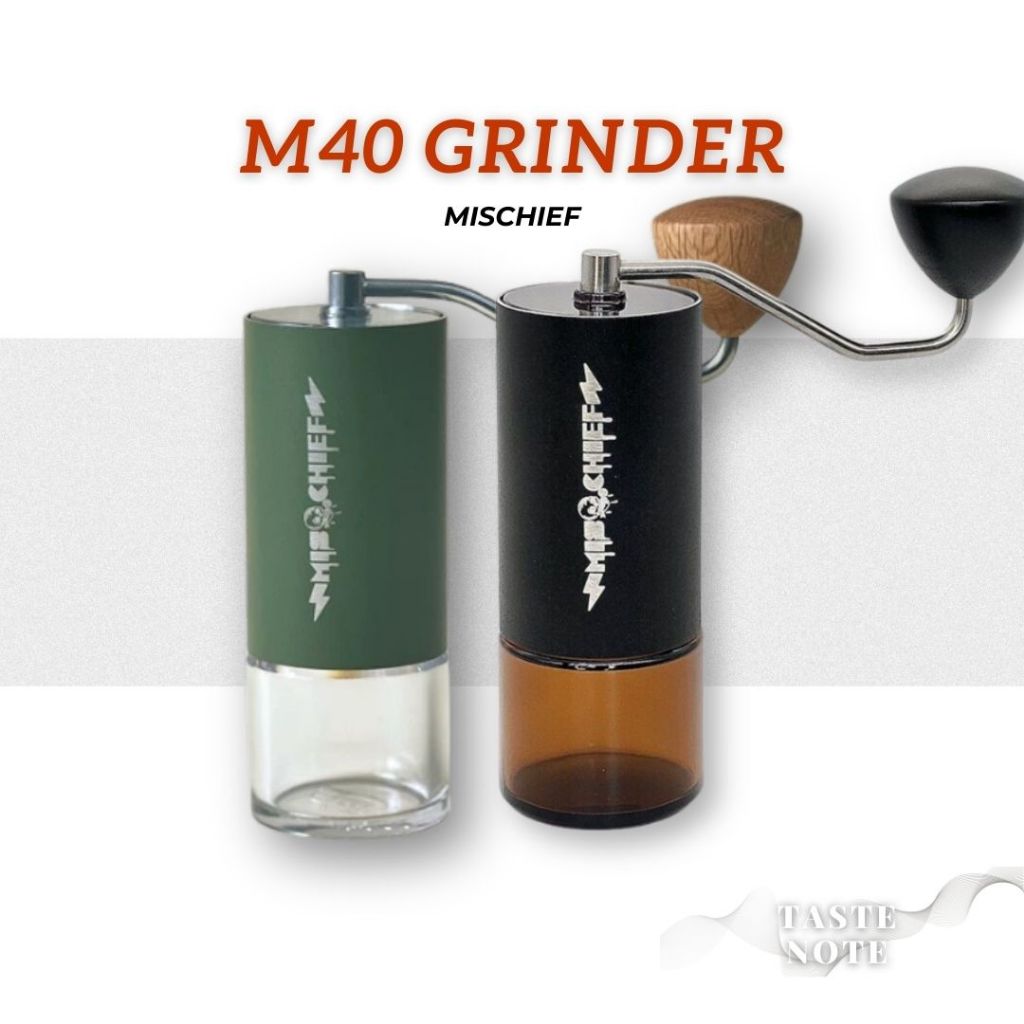 [พร้อมส่งจากไทย!] MISCHIEF M40 GRINDER เครื่องบดมือหมุนเมล็ดกาแฟ ของแท้ ...