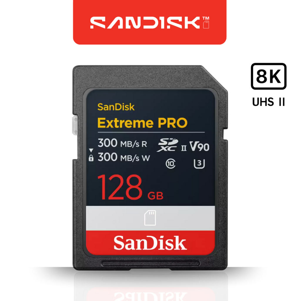 Sd Card Sd Extreme Pro 128 SanDisk Extreme PRO SD Card 8K