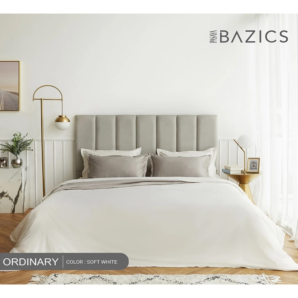 PASAYA BAZICS รุ่น ORDINARY 800 SERIES ชุดผ้าปูที่นอนพร้อมปลอกหมอนหนุน ขนาด 3.5 / 5 / 6 ฟุต