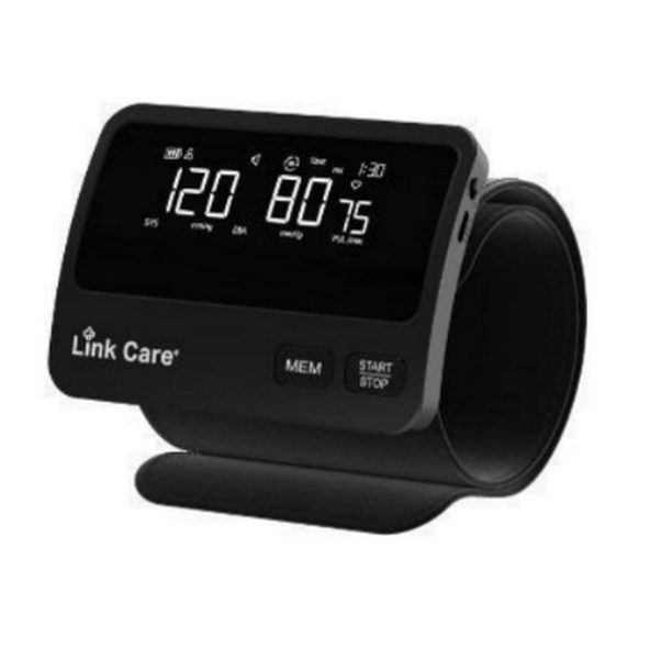 (พกพาง่าย) เครื่องวัดความดัน Linkcare รุ่น 90-138 แบบรัดแขนท่อนบน หน้า ...