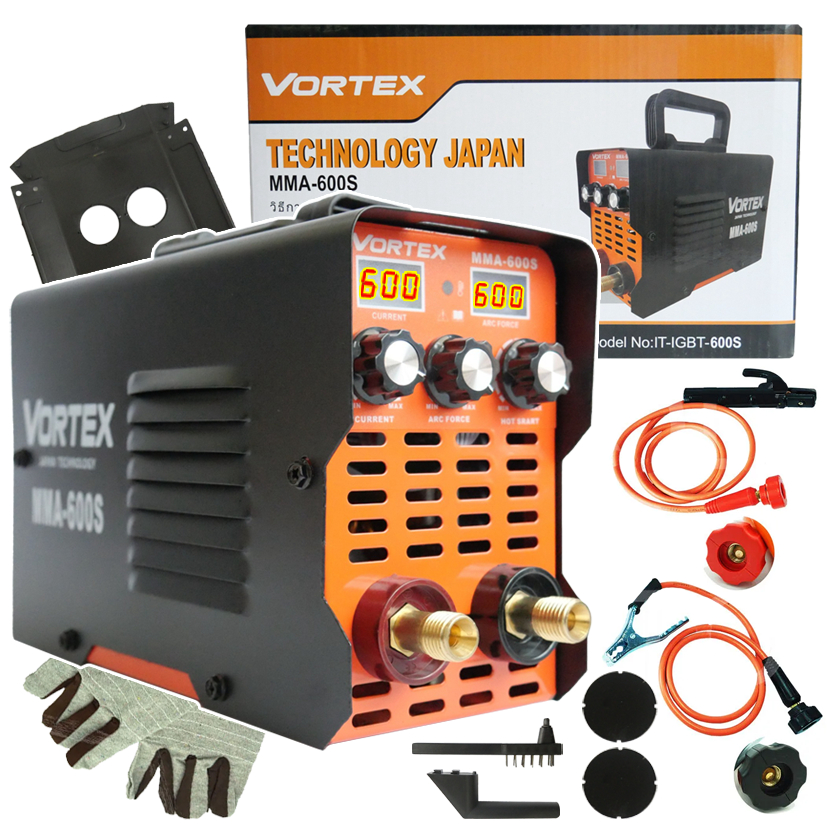 VORTEX เครื่องเชื่อม Inverter ตู้เชื่อมไฟฟ้า IGBT MMA-600S รุ่นใหม่ ...