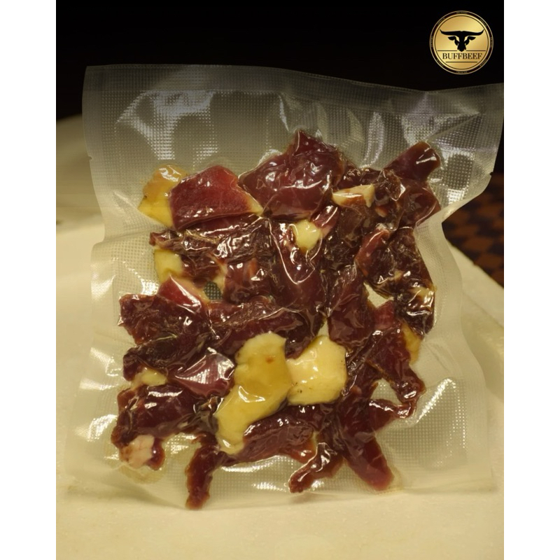 เนื้อควายแดดเดียว พร้อมปรุง BUFF BEEF | Shopee Thailand