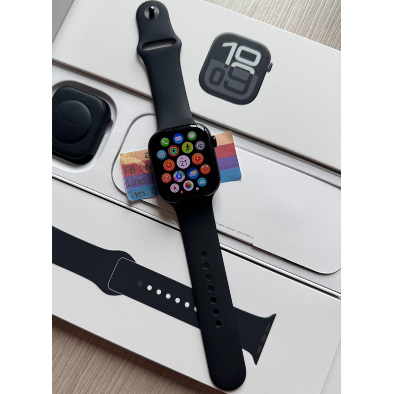 Watch Series 10 รุ่น GPS + Cellular อะลูมิเนียม 46 มม. ( สี Jet Black ...
