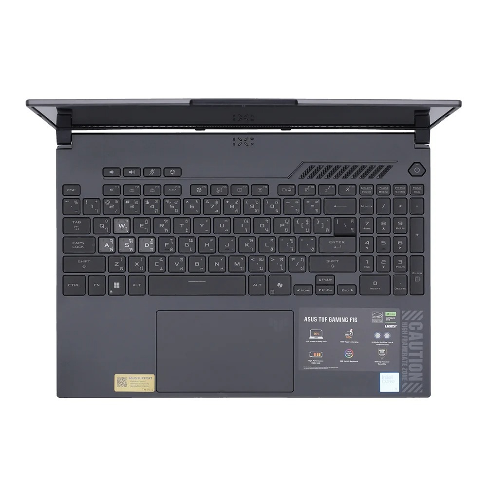 NOTEBOOK (โน้ตบุ๊ค) ASUS TUF GAMING F16 FX607VJ-RL165W - MECHA GRAY ...