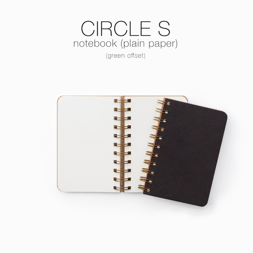 labrador Notebook circle S (plain) offset สมุดโน๊ตแบบห่วง A6 (ไม่มีเส้น ...