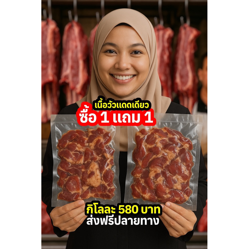 เนื้อออสเตรเลียแดดเดียวคัดพิเศษ