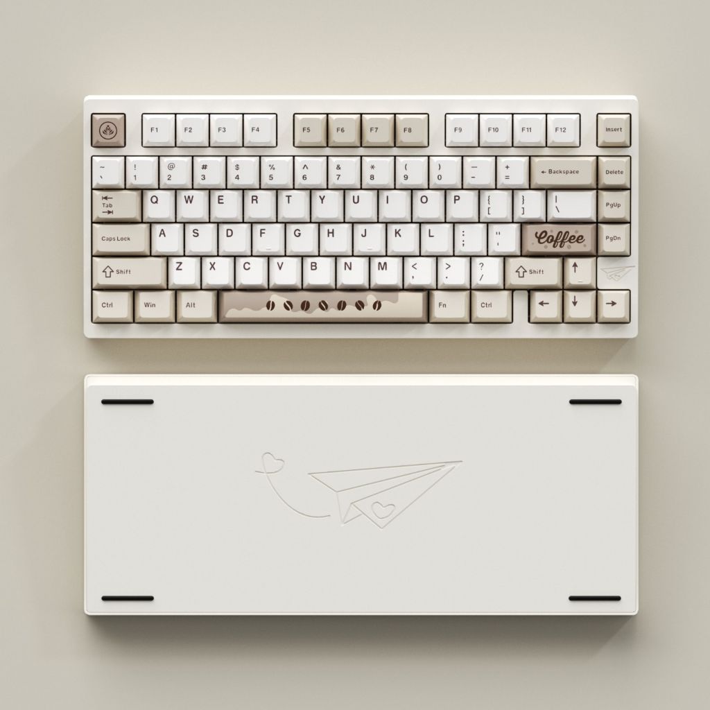 [โค้ดคุ้มลด 20%] WEIKAV D75 Aluminium Wireless Mechanical keyboard ...
