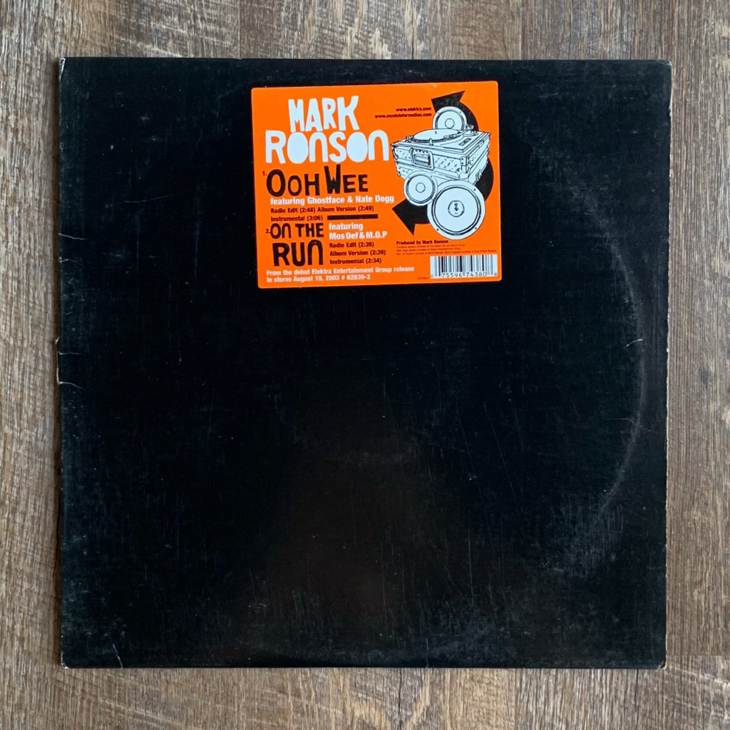 แผ่นเสียง Mark Ronson vinyl lp single 12”(VG+) | Shopee Thailand