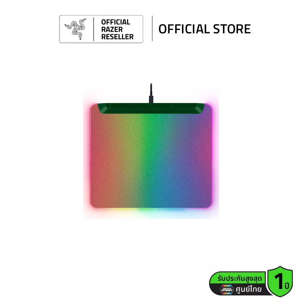 Razer Firefly V2 Pro Fully Illuminated RGB Gaming Mouse Mat (แผ่นรอง ...