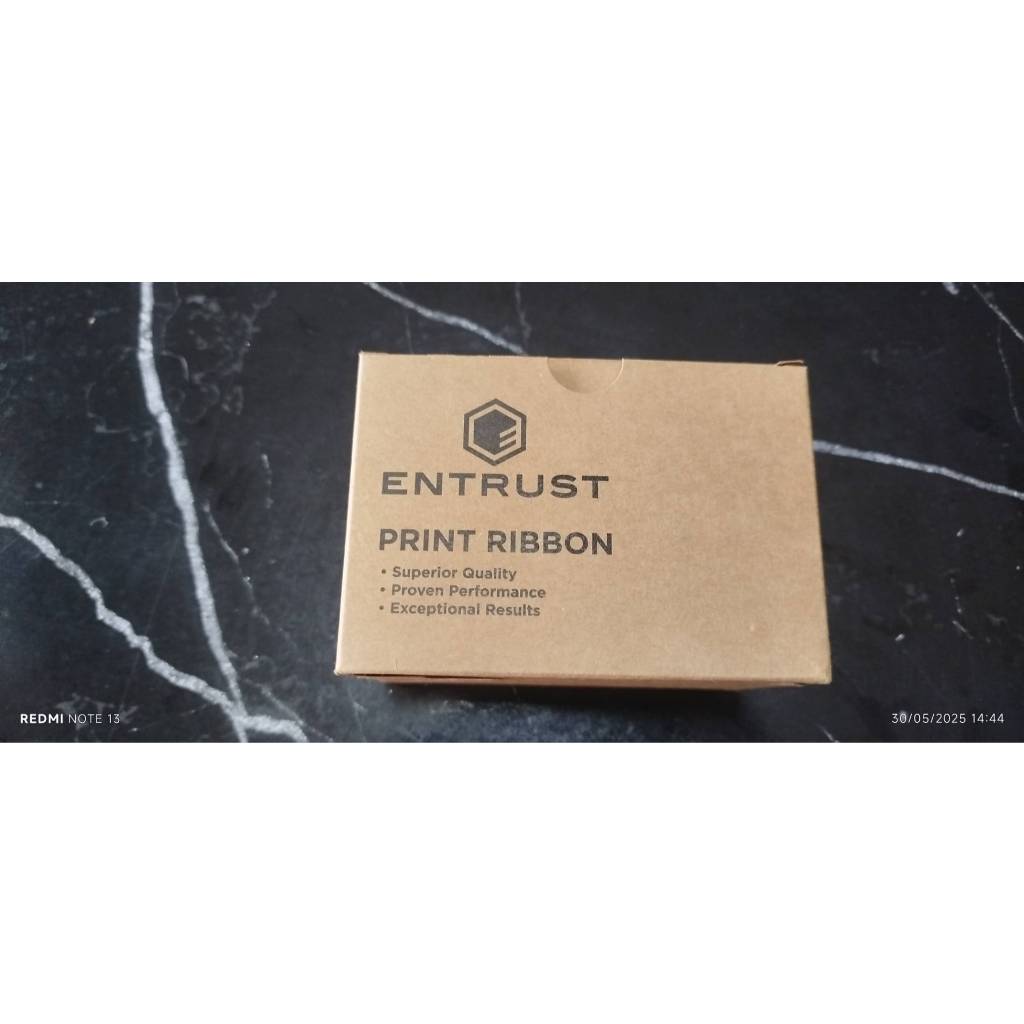 Entrust Print Ribbon 525100-004-S100 สำหรับ DS 2 พิมพ์ 500 Print ...