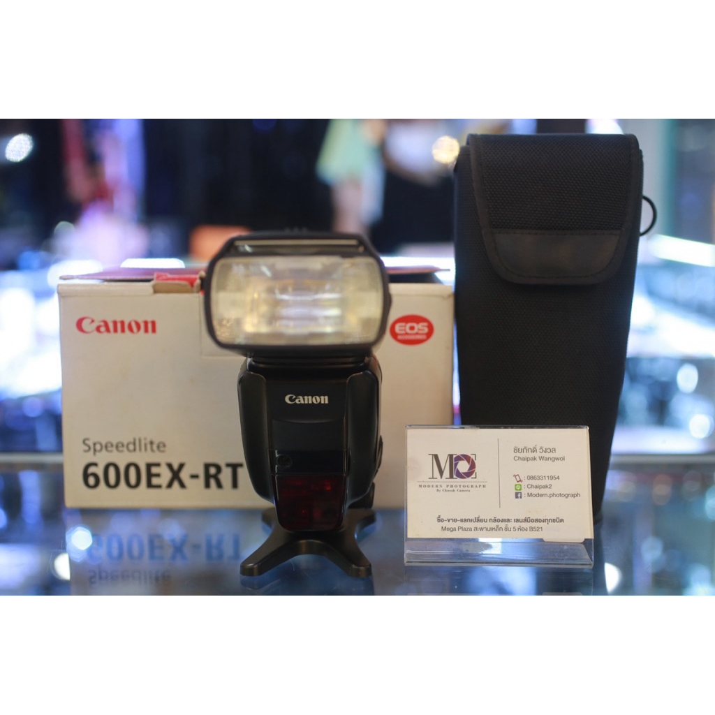 Canon 600EX-RT อุปกรณ์ครบ “มีกล่อง” | Shopee Thailand