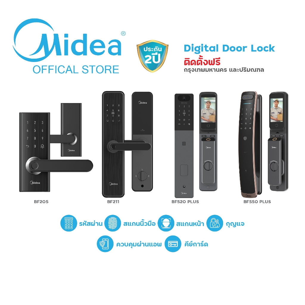 สั่งซื้อสินค้าออนไลน์จาก Midea_TH | Shopee Thailand