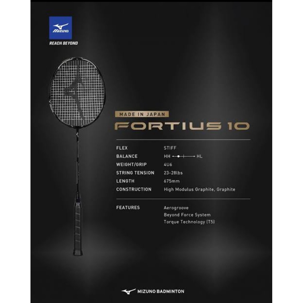 MIZUNO FORTIUS 10 BDSS JP Edinon | Shopee Thailand