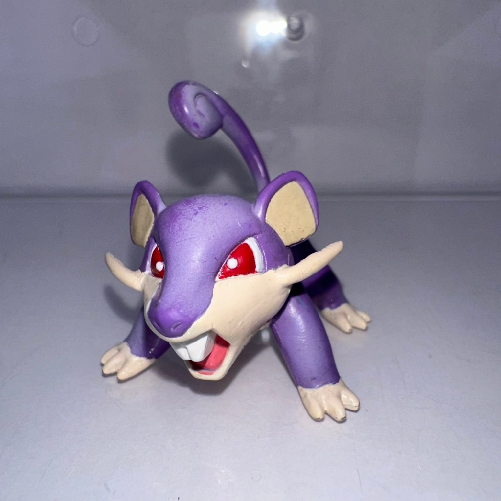 Pokemon Figure Rattata Tomy #0019 รัตตาต้า โปเกมอน ฟิกเกอร์ โมเดล ...