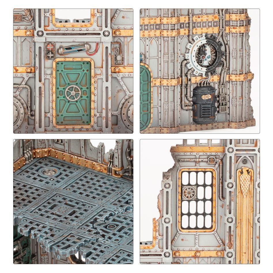 Warhammer 40k Kill Team - Killzone Volkus terrain ฉากจำลอง ฉากเล่นวอร์ ...