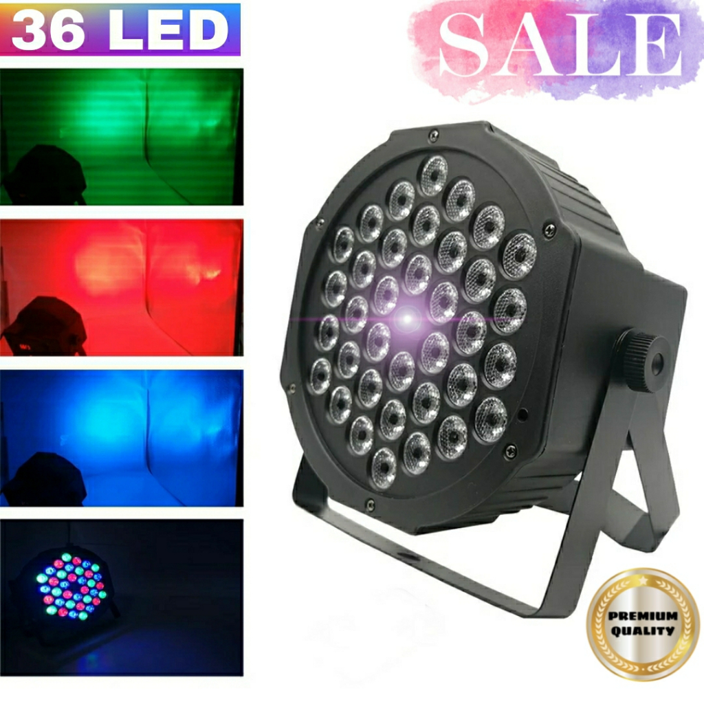 ลดแรงแซงทุกดีล ไฟพาร์36LED RGB รุ่นนิยมมากที่สุด ไฟพาร์36 ไฟดิสโก้ ไฟ ...