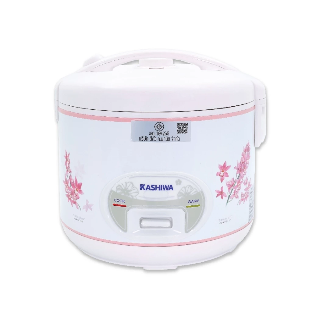 KASHIWA หม้อหุงข้าวอุ่นทิพย์ รุ่น RC-180 ขนาด 1.8 ลิตร สีชมพู
