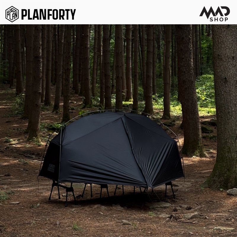🔥พร้อมส่ง🔥เต็นท์นอนคนเดียว Planforty P-Cot Tent Super Wide 210