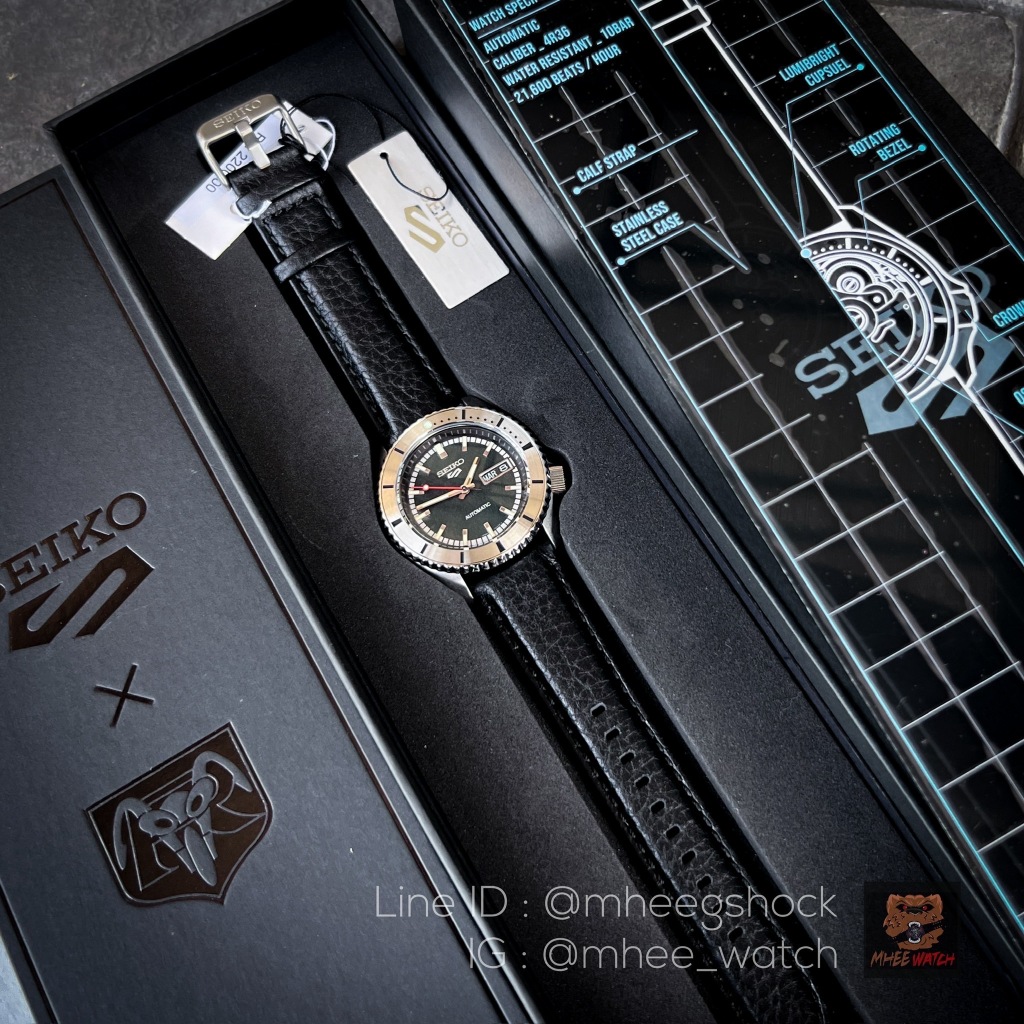 Seiko 5Sports 55th Anniversary Mask Rider Limited 4000Piece SRPJ91K1 ...