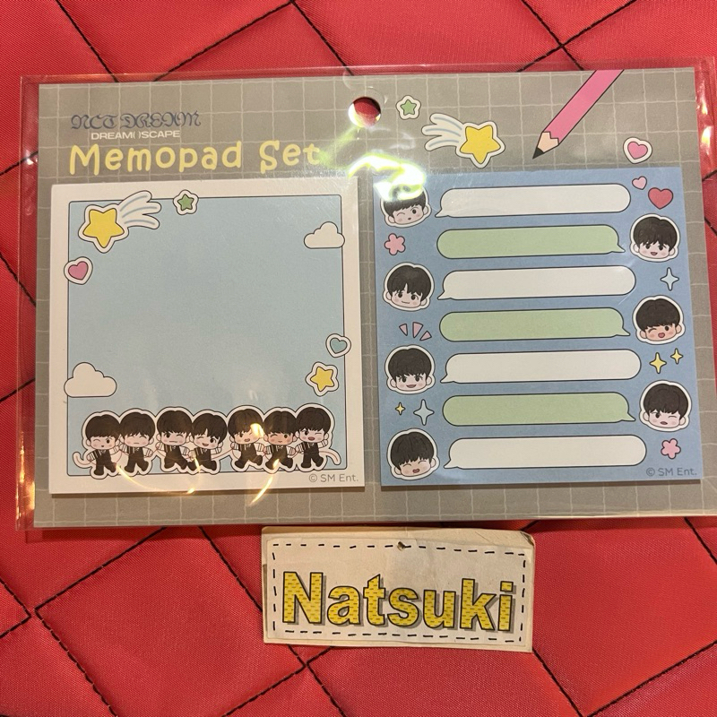 moshimoshi NCT dream Memo pad set พร้อมส่ง | Shopee Thailand