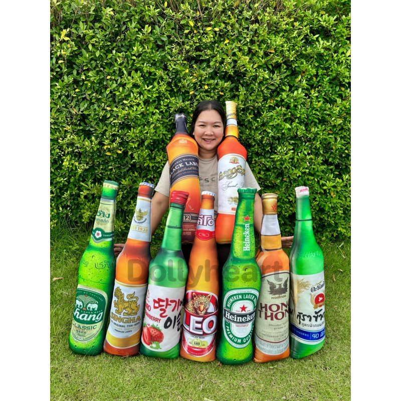 หมอนข้างขวด ขนาด80cm พิมพ์ลายคมชัด | Shopee Thailand