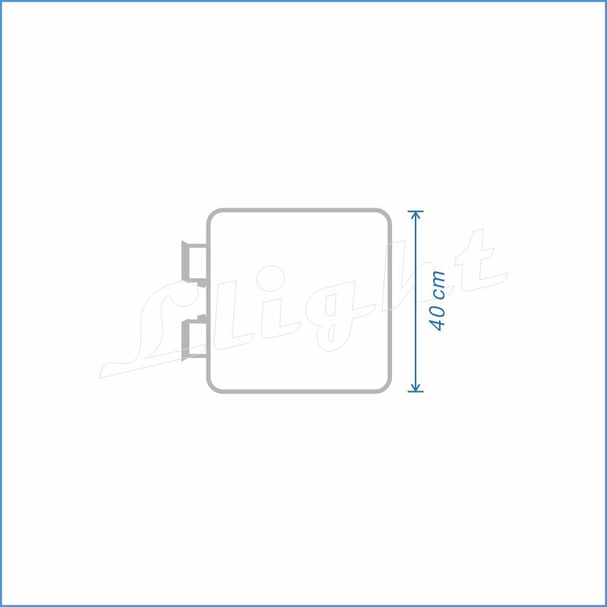 ป้ายกล่องไฟ ตู้ไฟ ป้ายหน้าร้าน 2หน้า ป้ายโฆษณาหน้าร้าน สี่เหลี่ยม LED ...