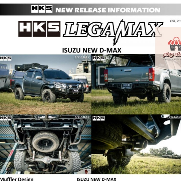 ท่อ HKS Isuzu D-Max เครื่อง RZ4E 4JK1 4JJ1 | Shopee Thailand